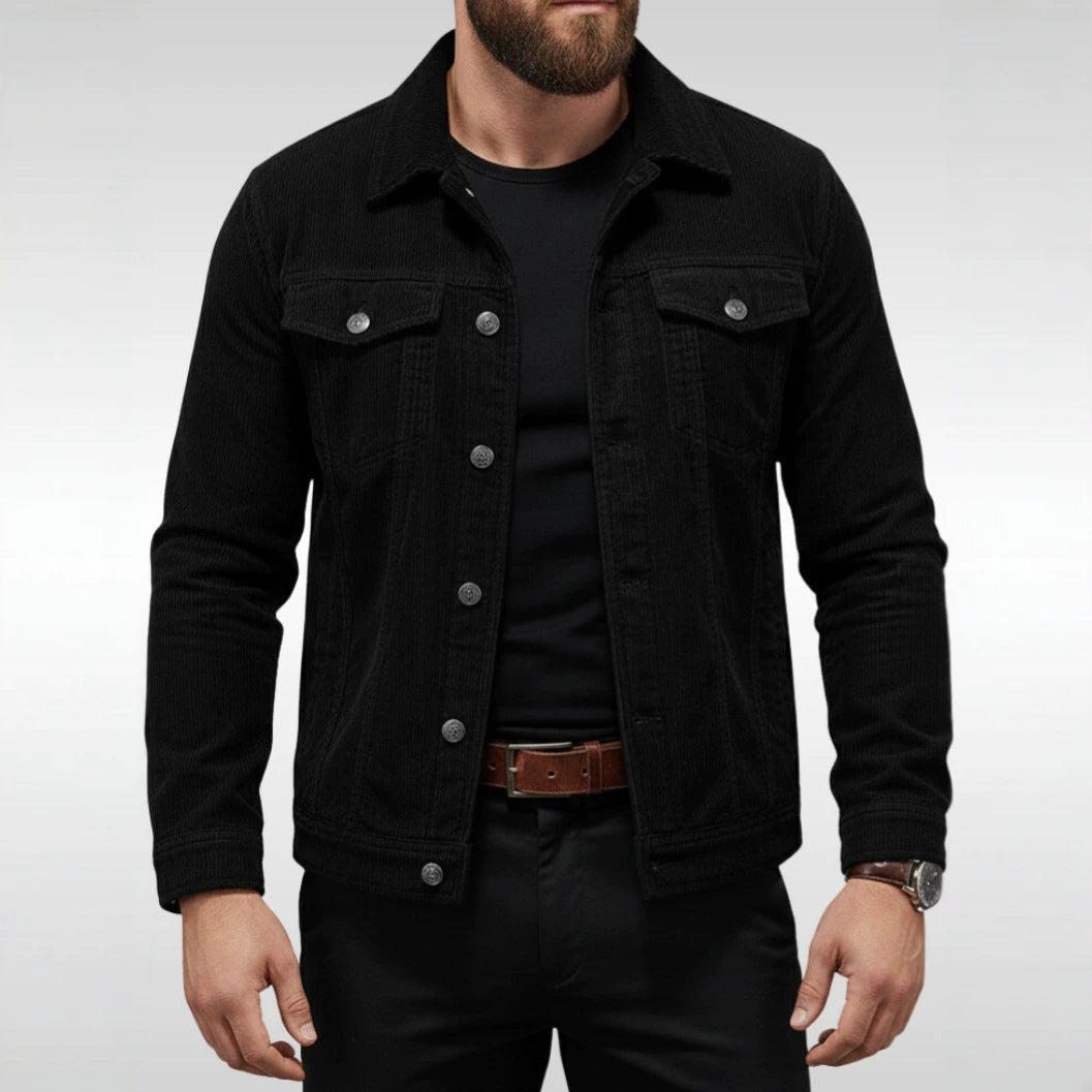 Mens Jacket Workwear Casual Outerwear by Ricaloux