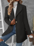New Arrival Solid Color Elegant Fashion Women's Wool Blend Coat Outerwear – Premium 4 | RICALOUX