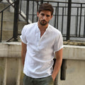 Mens Loose-fit Fashionable Retro-style Shirt – Premium 0 | RICALOUX