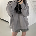 Loose Cardigan Jacket Thickened Plus Fleece - RICALOUX