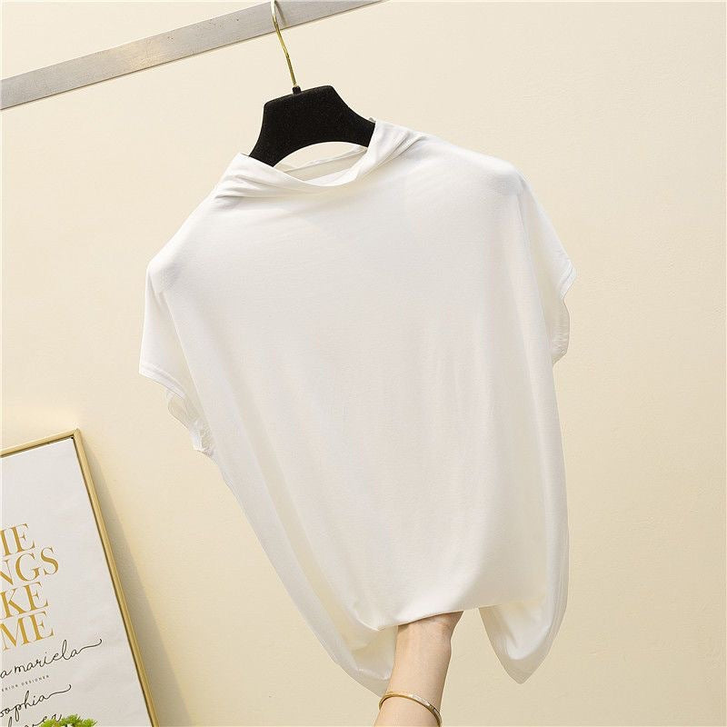 Womens Summer New Half-Neck Slimming Vest Sleeveless Top by Ricaloux