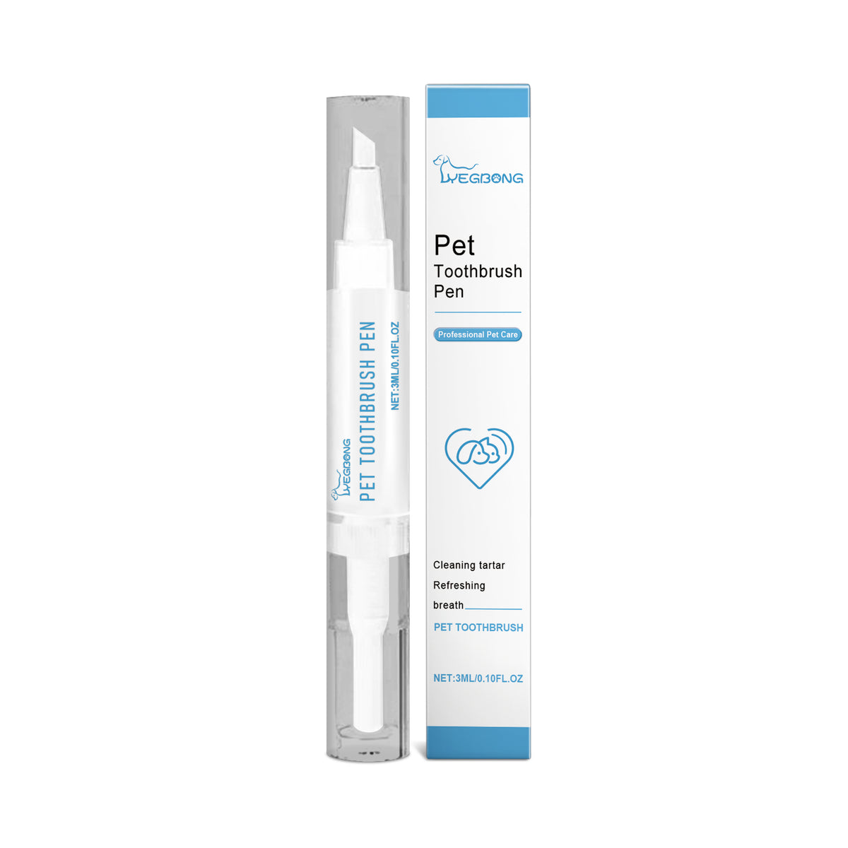 Pet Teeth Cleaning And Care Brush by Ricaloux
