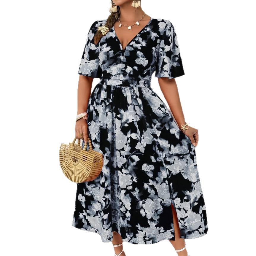 Summer European And American-style Midi Dress – Premium 0 | RICALOUX
