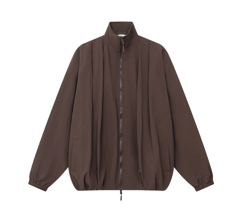 Wrinkled Textured And Pleated Slacks by Ricaloux
