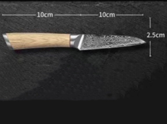 Damascus Kitchen Knife - RICALOUX