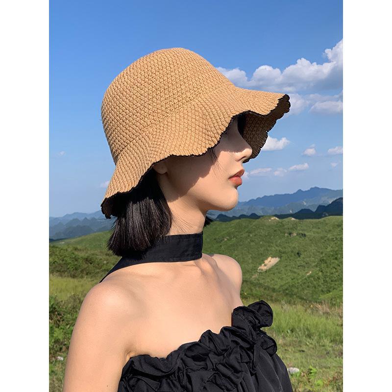 Wavy-brimmed Fisherman Hat For Women – Premium 0 | RICALOUX