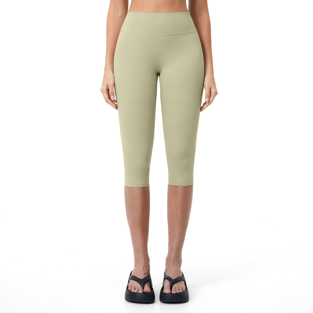 High-waisted Butt-lifting Form-fitting Slimming Workout Capris by Ricaloux