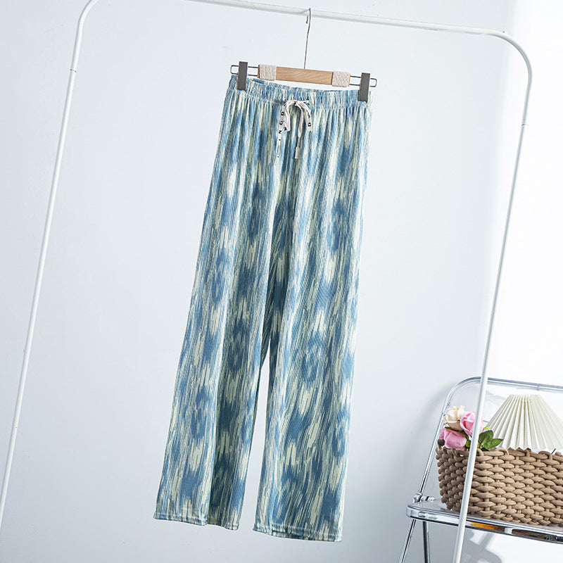 Womens InWash Tie Dye WideLeg Pants – Premium 0 | RICALOUX