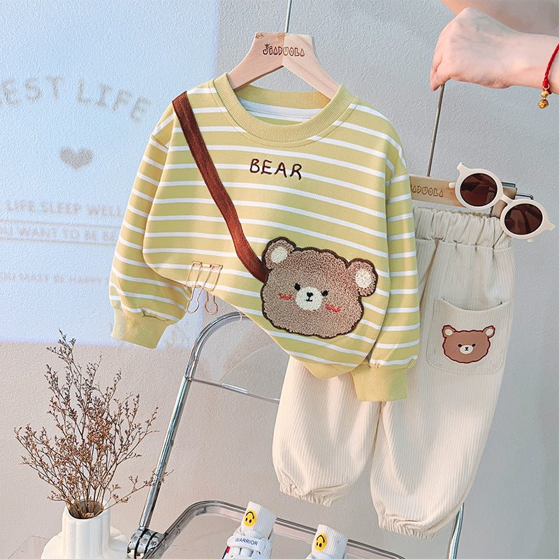 Baby Boy Spring Months Clothes Split Girl Suit - RICALOUX