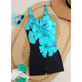 One-piece Floral-print Body-hugging Sexy Swimsuit European And American Style – Premium 0 | RICALOUX