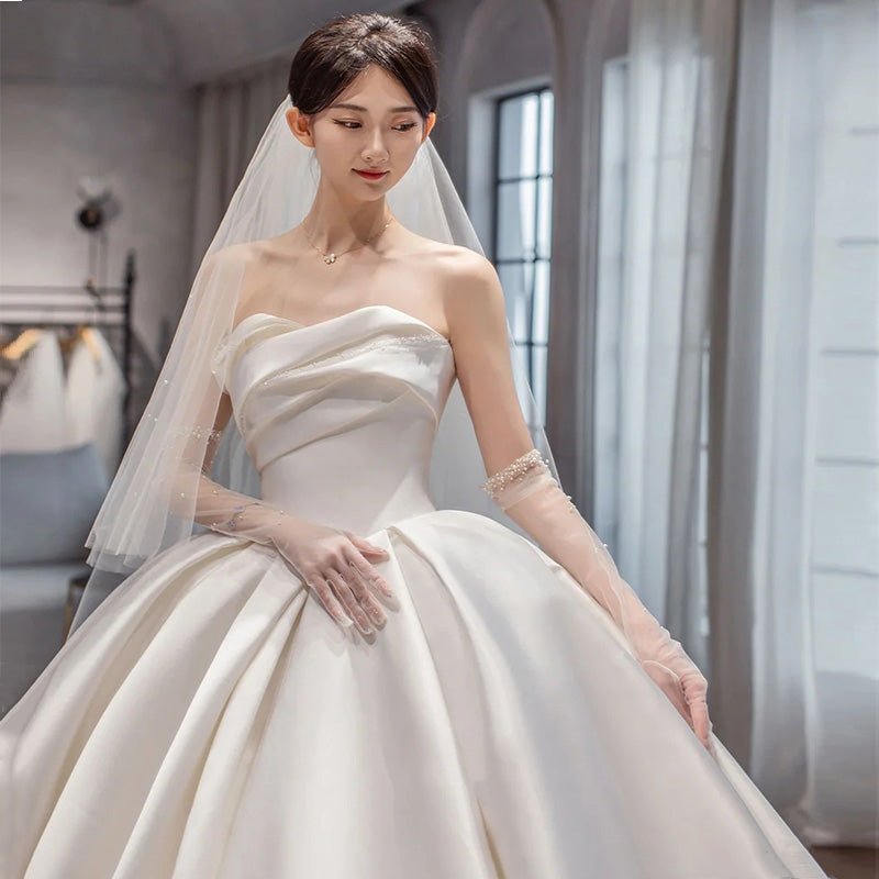 Temperament Princess Style French Satin Tail - RICALOUX