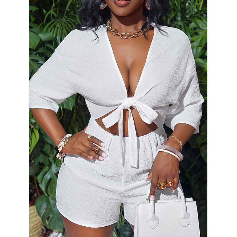 Strap Top Jumpsuit Everyday Minimalist Casual Style by Ricaloux