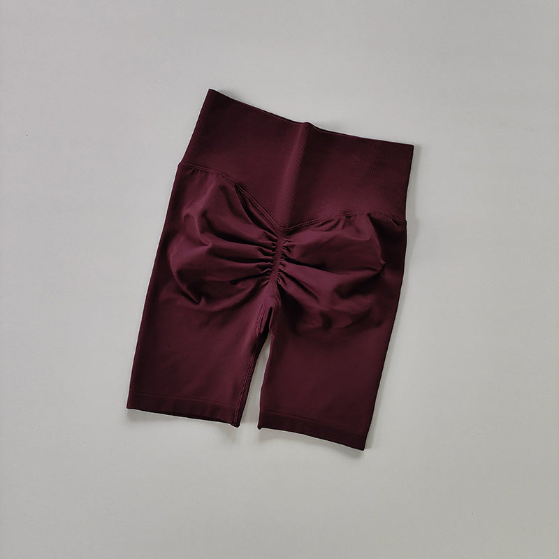 Seamless Butt-Lifting Fitness Shorts For Women by Ricaloux