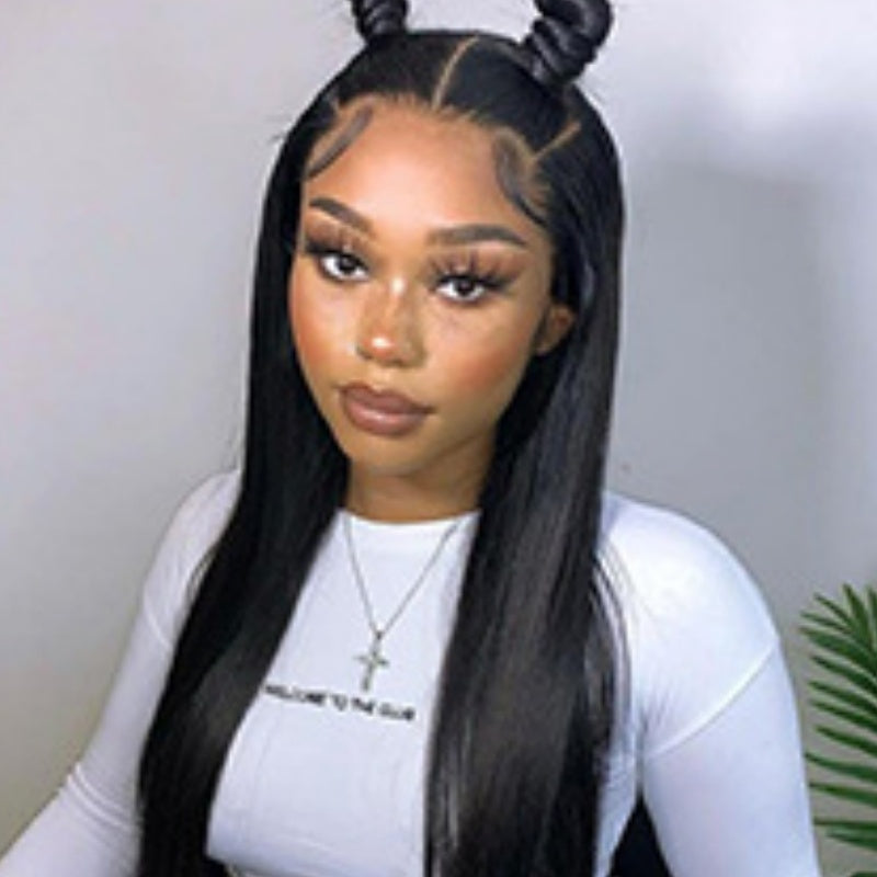 13x6 Lace Front Straight Human Hair Wig by Ricaloux