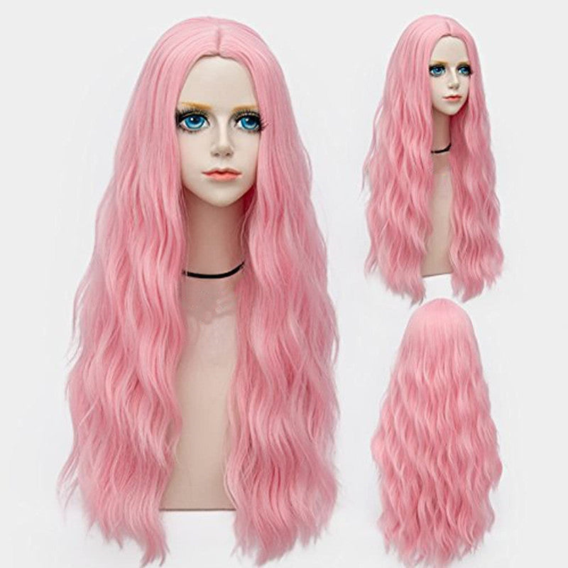 Mid Parting Multicolor Chemical Fiber Wig Full Head Cover – Premium 0 | RICALOUX