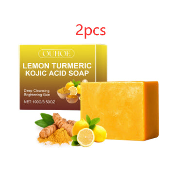 Lemon Turmeric Kojic Acid Soap Face Soap – Premium 0 | RICALOUX