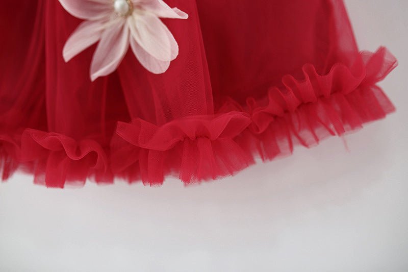 Mesh Breathable Princess Dress For Babies Trendy Wholesale Childrens Wear For - RICALOUX