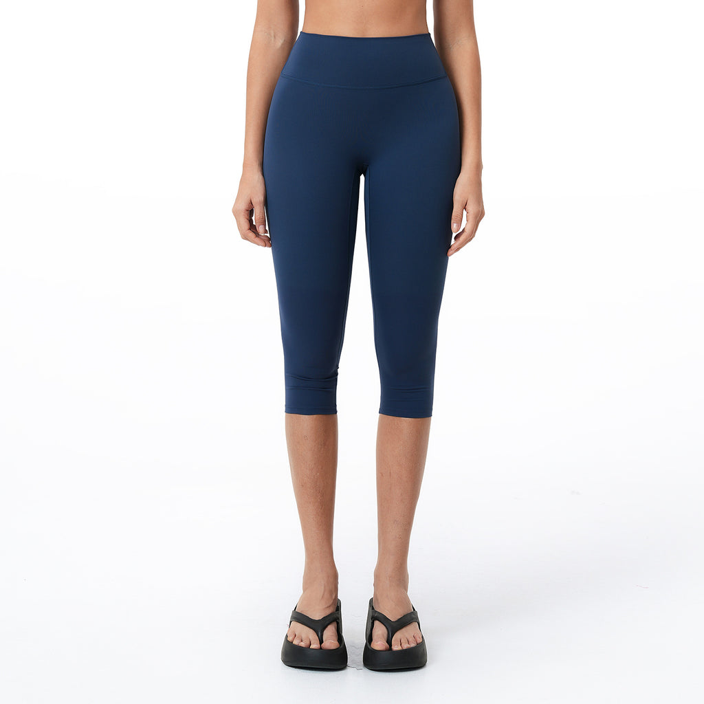 High-waisted Butt-lifting Form-fitting Slimming Workout Capris by Ricaloux