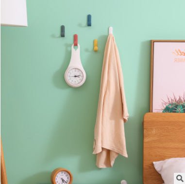 Door Hanger for Clothes Key Holder Wall Coat Rack Bathroom Hooks for Home and Kitchen Storage Strong Adhesive Hooks - RICALOUX