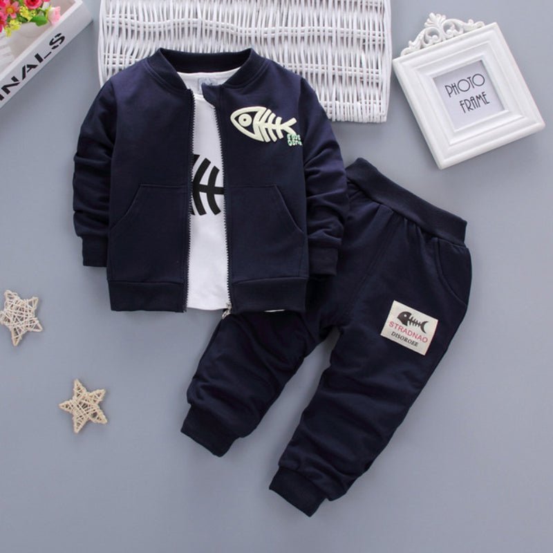Children's three-piece children's clothing - RICALOUX