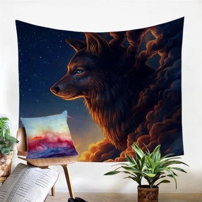 Home decor tapestry tarpaulin by Ricaloux
