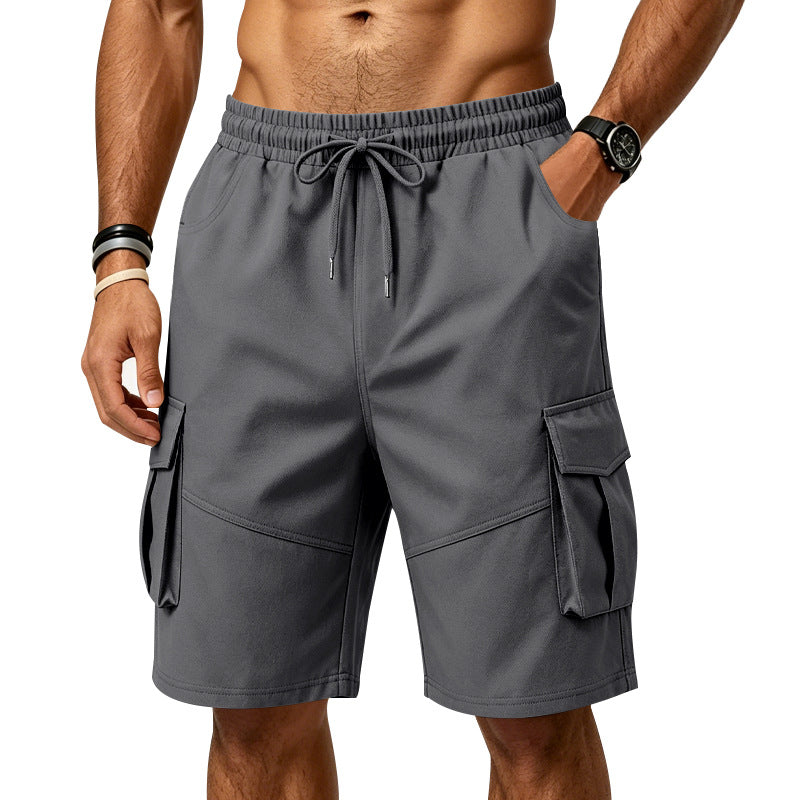 Mens Loose-Fit Sports-Style Casual Plus-Size Shorts – Premium 0 | RICALOUX