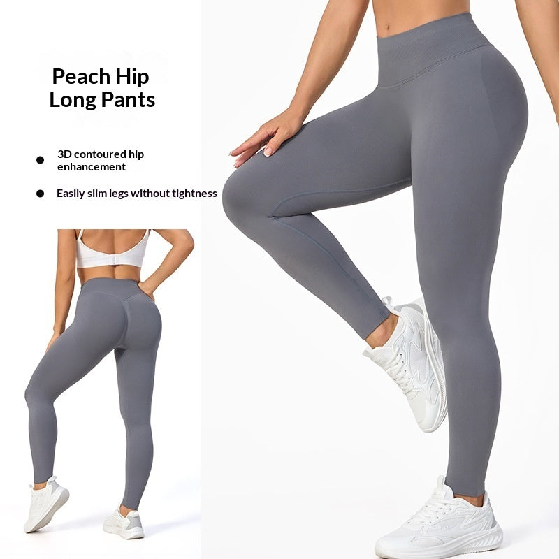 Womens High-Waisted Yoga Pants European And American Style – Premium 0 | RICALOUX