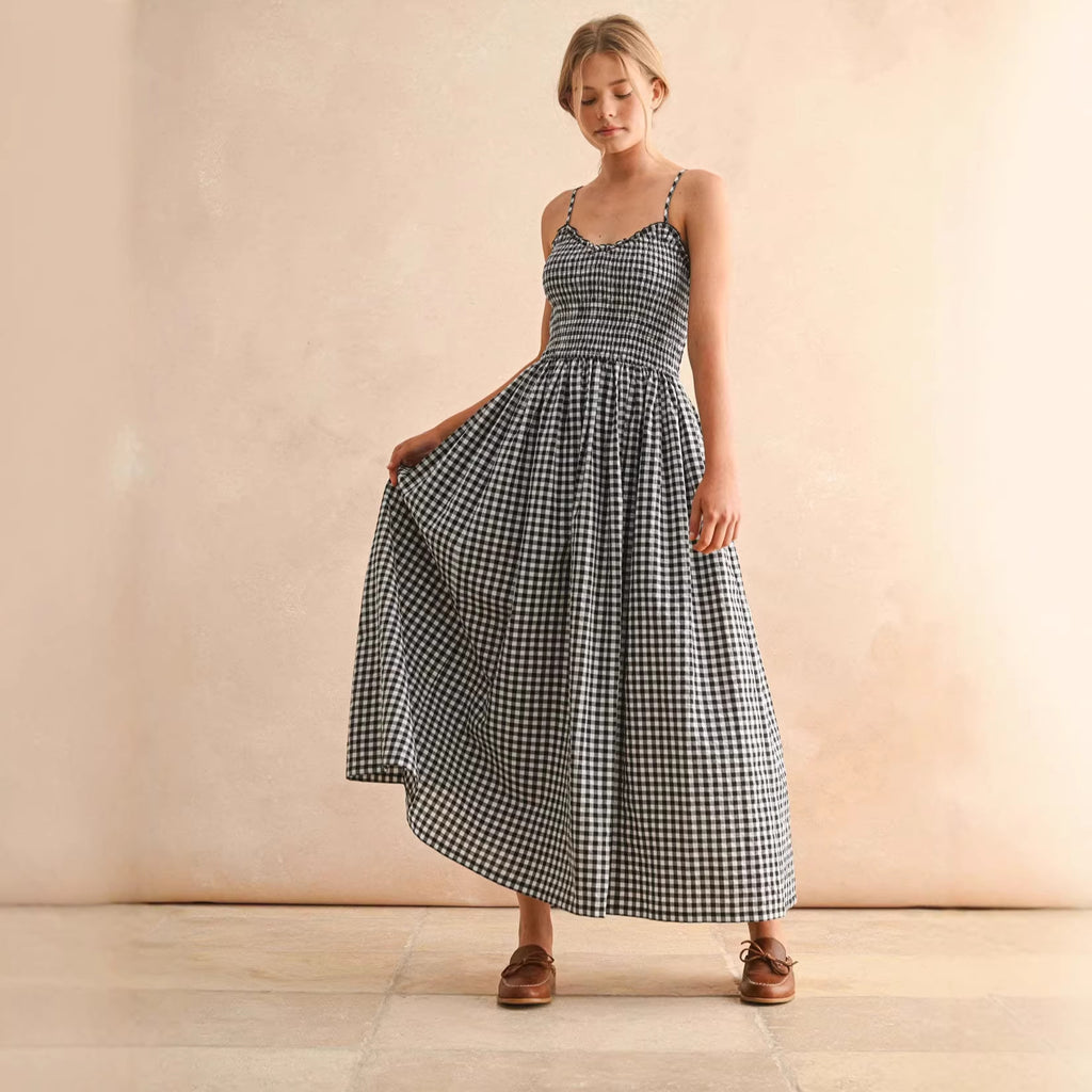 A-line Slimming Dress For Women With A Fitted Waist by Ricaloux