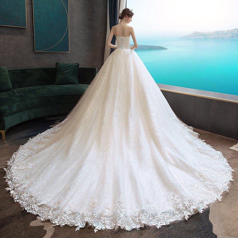 Going out Sasen light wedding dress - RICALOUX