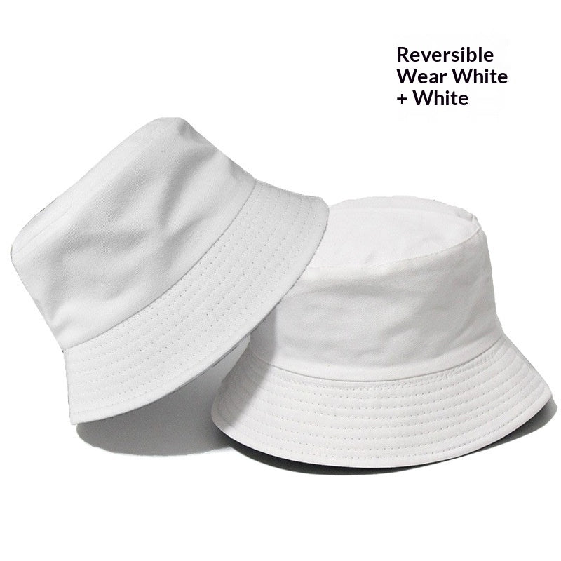 In Stock Double-sided Fisherman Hat With Optional Print Or Embroidery by Ricaloux
