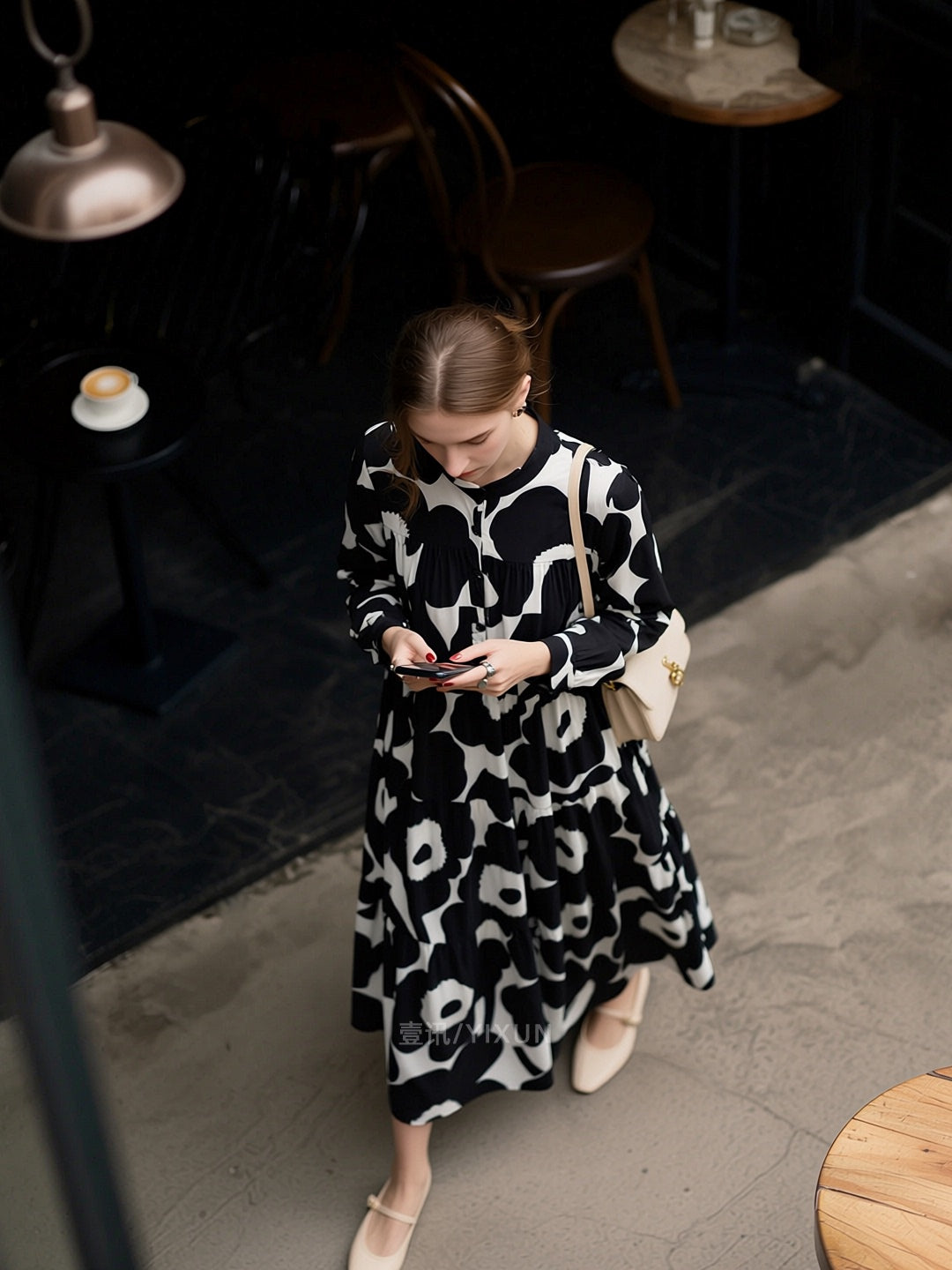 Versatile Designer-print Dress For Women by Ricaloux