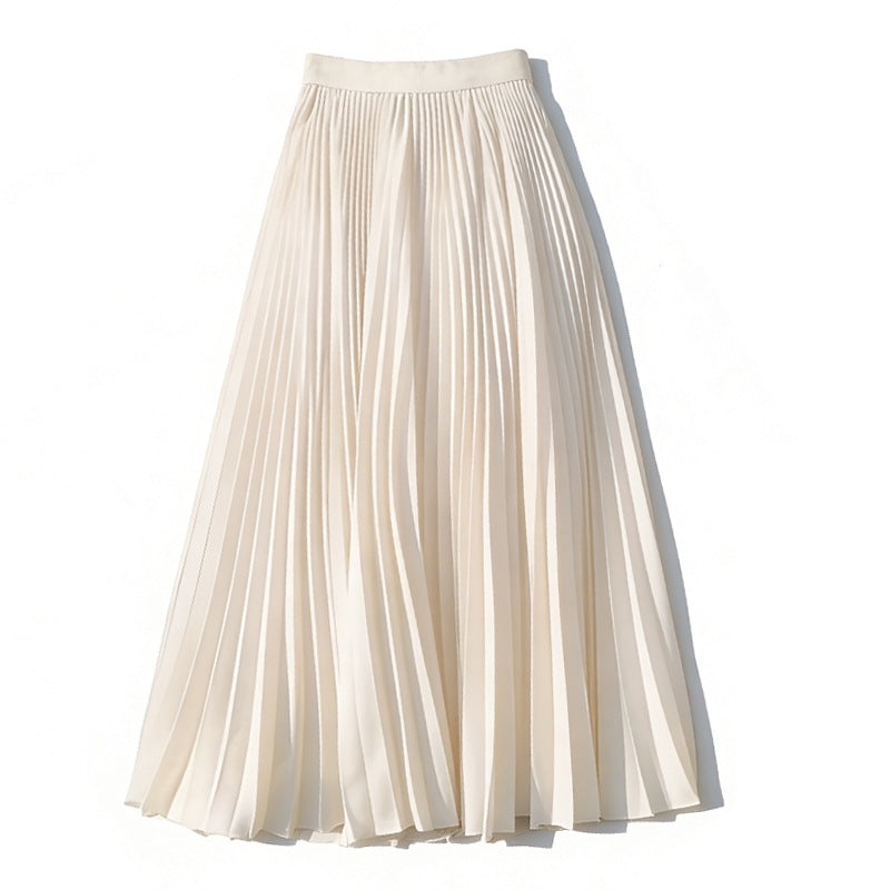SpringSummer New Arrival Pleated Chiffon Skirt For Women by Ricaloux