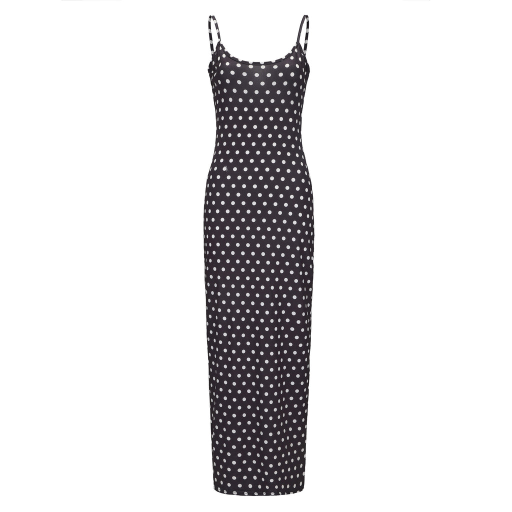 Fashionable Strapless Sexy Backless Printed Dress With Leopard Print – Premium 0 | RICALOUX