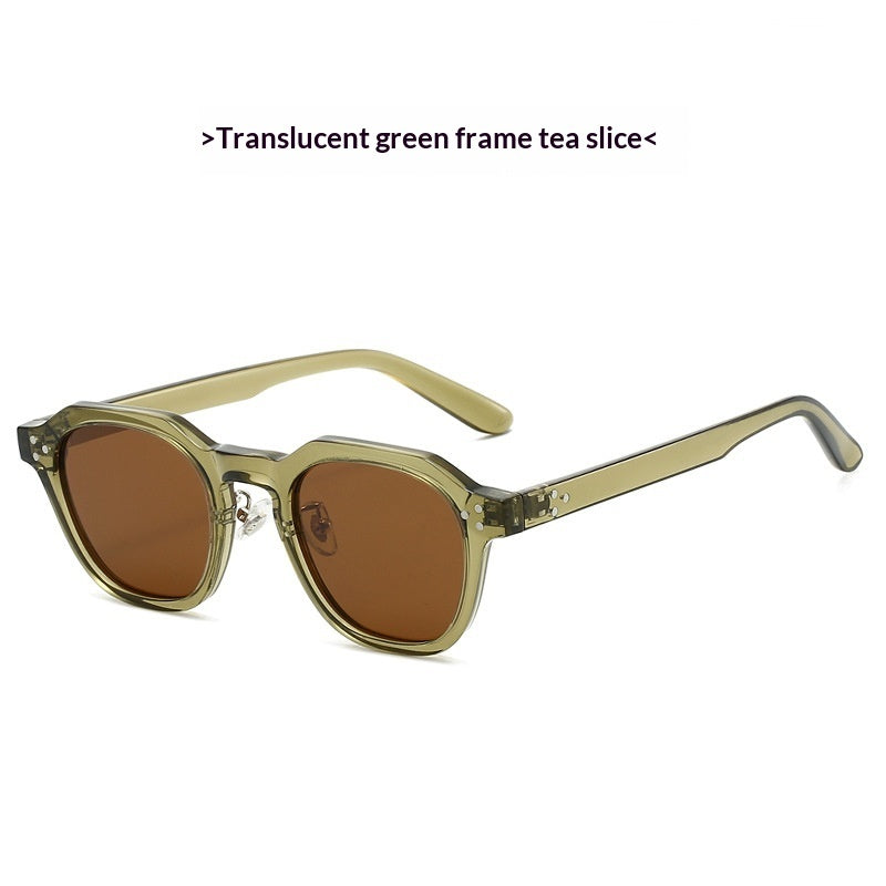 Niche Polygonal Sunglasses With A Premium Sun-blocking Design by Ricaloux