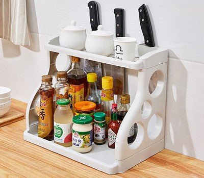 Kitchen Storage Shelving Kitchen Supplies Storage Artifact Multilayer - RICALOUX