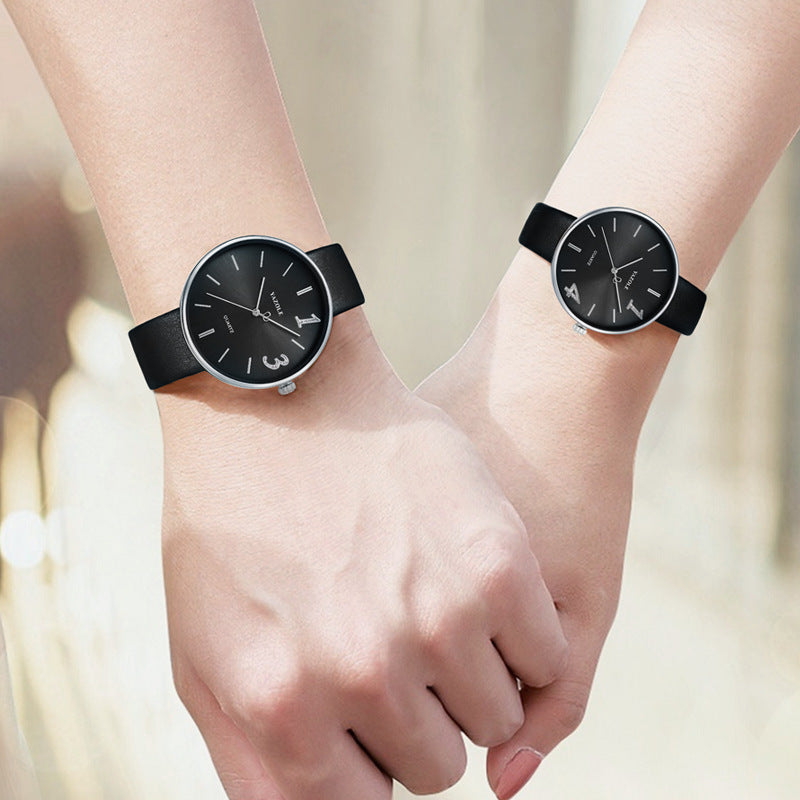 Fashionable Men And Women Couple Watches Trendy Waterproof – Premium 0 | RICALOUX