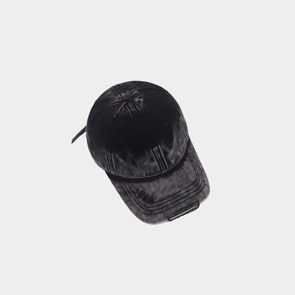 Vintage Heavy-wash Denim Baseball Cap – Premium 0 | RICALOUX