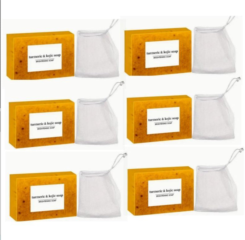 Turmeric Soap Lemon Soap Kojic Acid Soap Ginger Handmade Cold Process – Premium 0 | RICALOUX