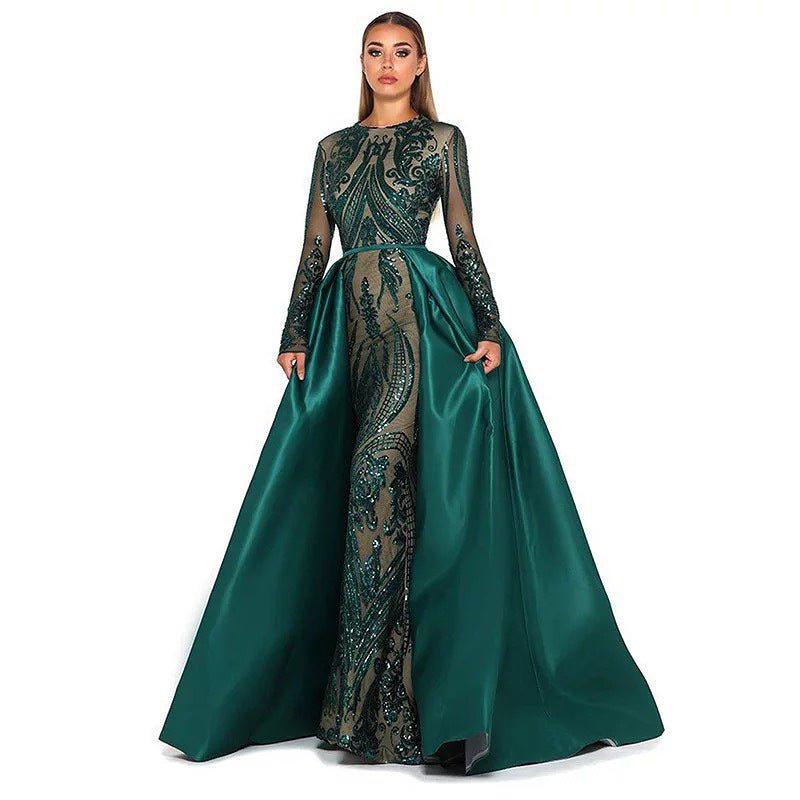 Slim high-end evening dress - RICALOUX