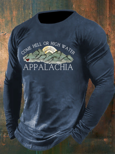 Casual Versatile Custommade European And American Style Round Neck, Long Sleeves by Ricaloux