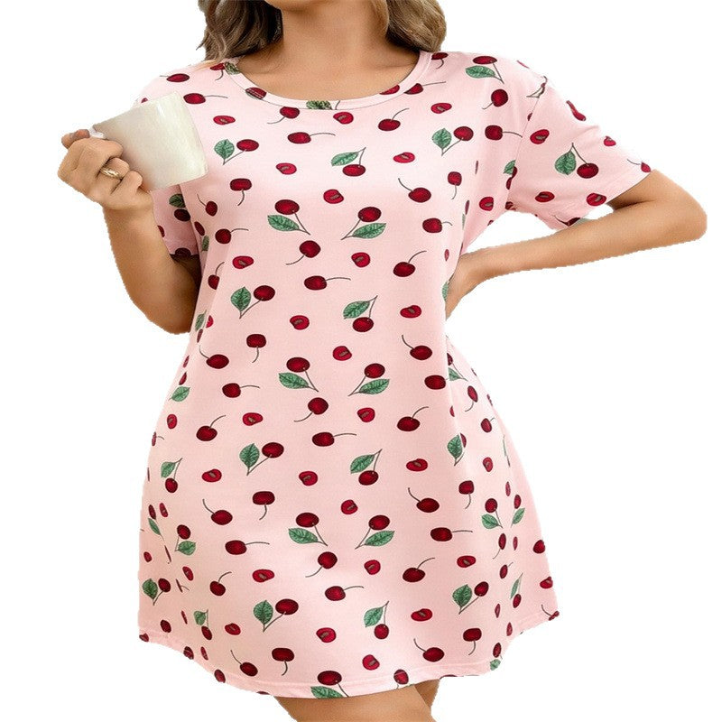 Printed Plus Size Sexy Outerwear Dress – Premium 0 | RICALOUX