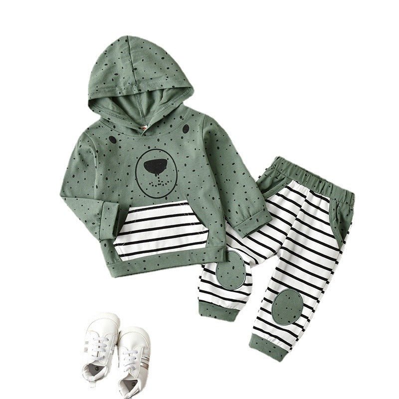 Boy's Hooded Spring And Autumn Clothing Thin - RICALOUX