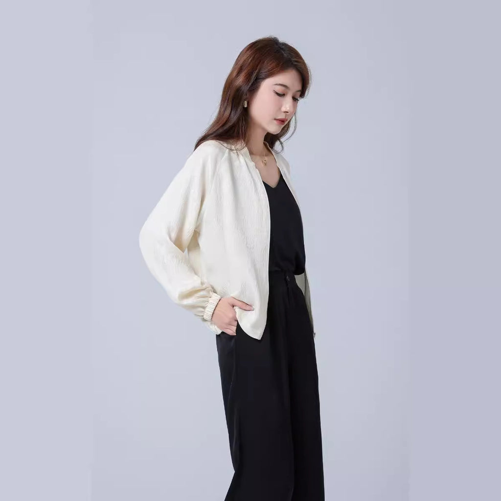 Commuter Cardigan Plus-size Womens Top Long Sleeves – Premium 0 | RICALOUX