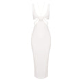 European And American-style Strapless Sheer Elegant Sleeveless Dress – Premium 0 | RICALOUX