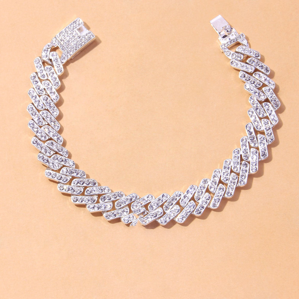 Hip Hop Cuban Anklet by Ricaloux