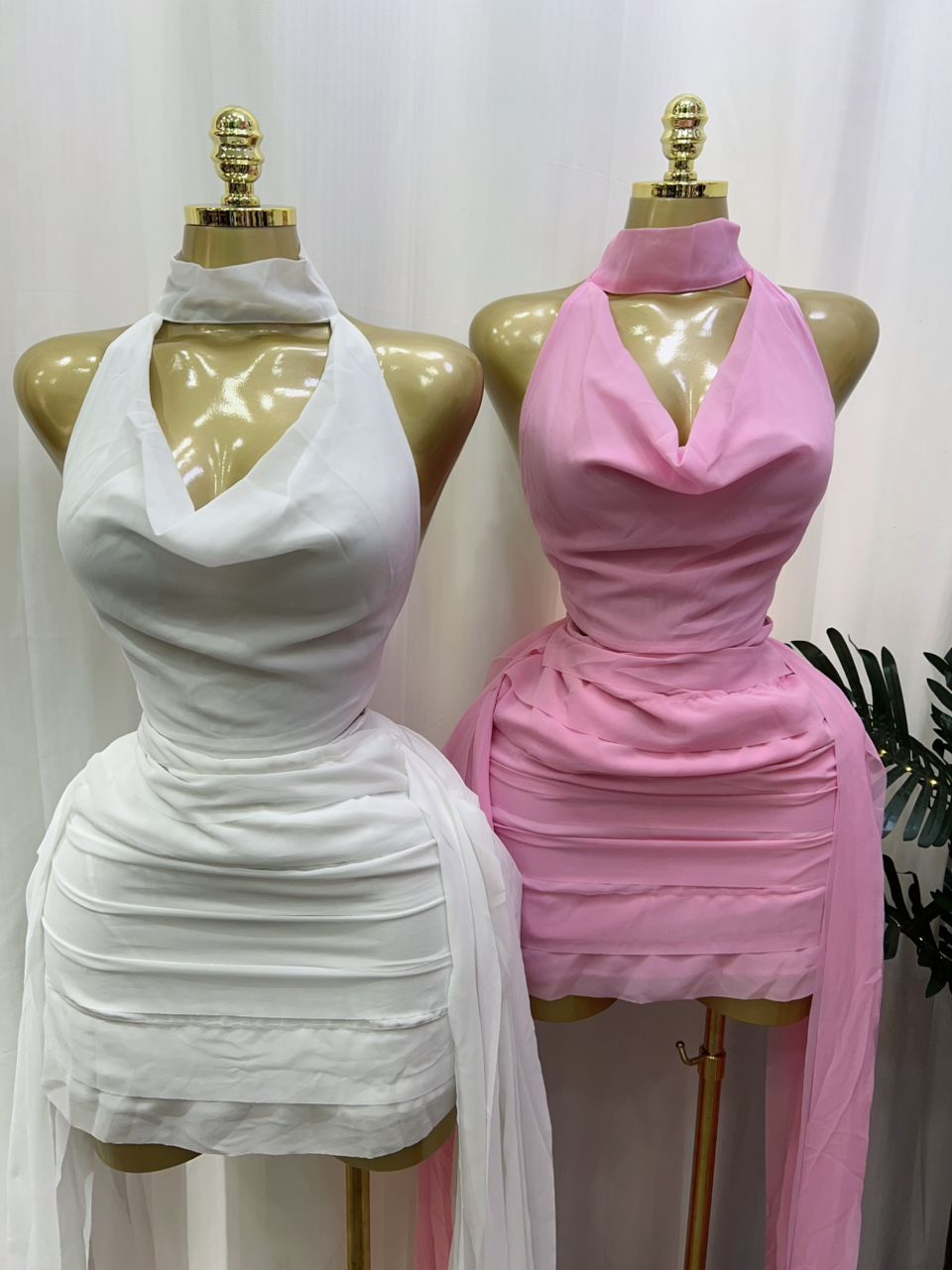 New Style Hollow Out Backless Mini Dress by Ricaloux
