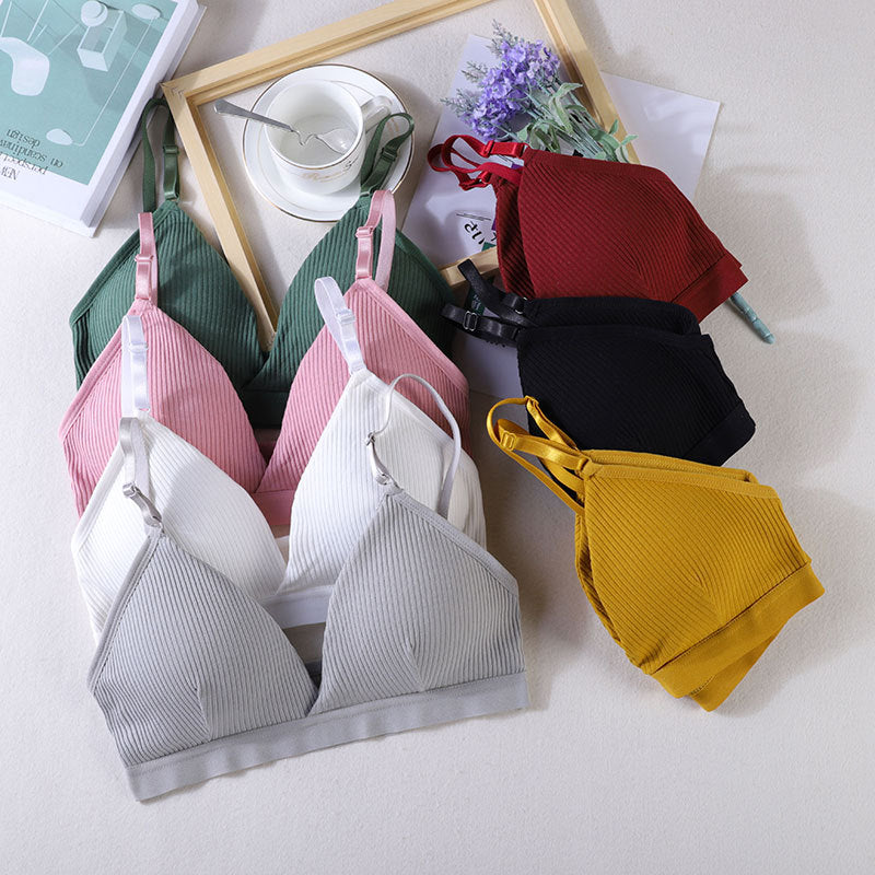 Breathable Strapless Bra For Young Girls With Straps by Ricaloux