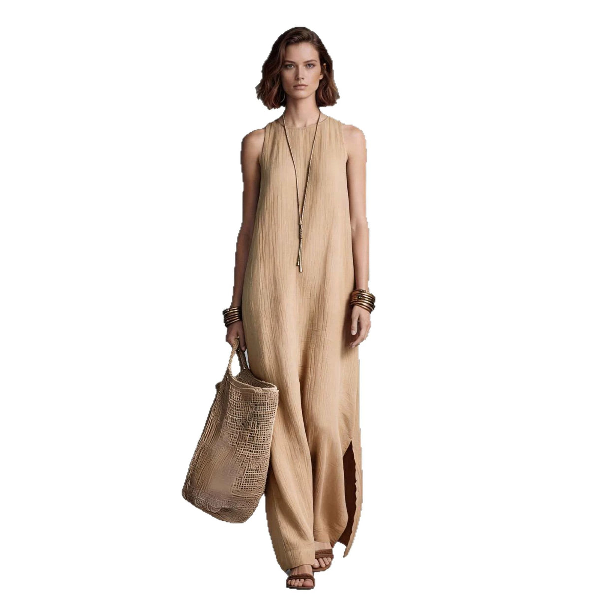 Womens Sleeveless Resort-style Dress by Ricaloux