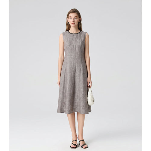 Elegant And Poised French-style Sleeveless Vest Dress by Ricaloux