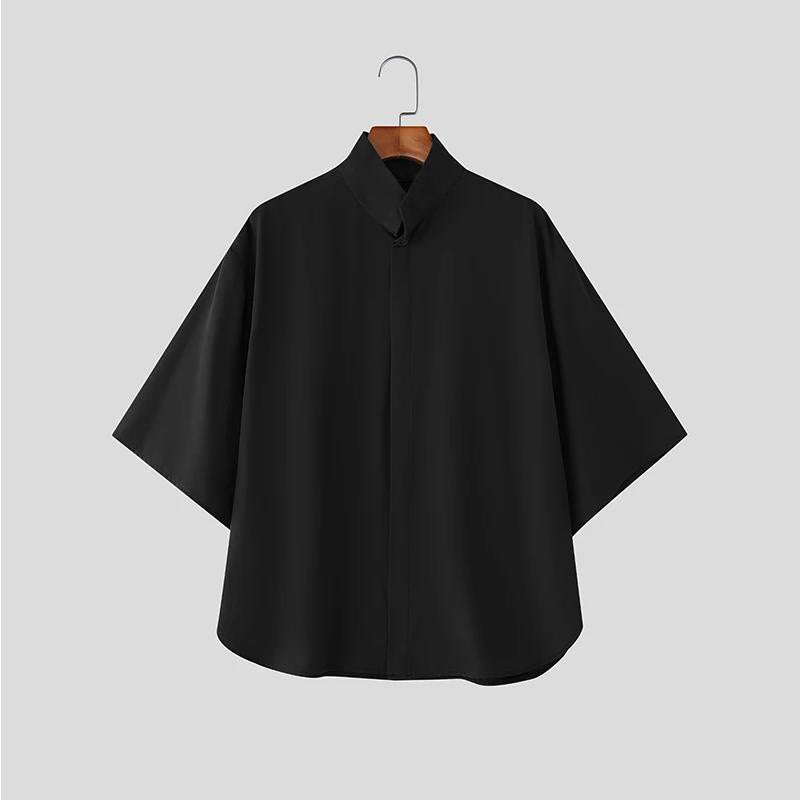 Drop-shoulder Casual Shirt by Ricaloux